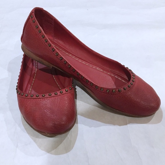 Frye Shoes - Frye Sz 6 Studded Carson Ballet Flat